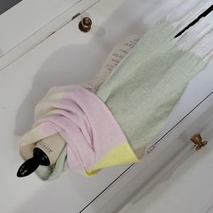 STUDIO Colorblock Chunky Wrap-Scarf